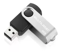 Pen Drive Twist 8gb Usb Multilaser - 1 Cartela 100% Original