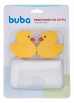 Organizador Banho C/ Ventosa Rede P/ Brinquedos Buba Patinho