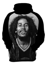 Blusa De Frio Bob Marley Rei Do Reggae Rasta Moletom 01