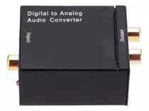 Convertidor De Audio Optico A Rca Analogico