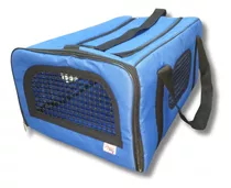 Bolso Semi Rígido Perro Gato Apto Cabina Avión 55x35x25 Iata