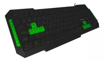 Teclado Abnt2 Padrão Brasileiro Teclas Verdes Multilaser