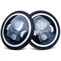 Faros Led Redondos De 7 Pulgadas, Faros Delanteros Led ...