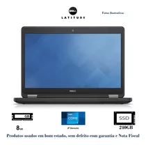 Notebook Dell Latitude Intel Core I5 8gb Ssd240gb E Garantia