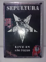 Sepultura Dvd Doble Live In Sao Paulo Excelente Thrash Metal