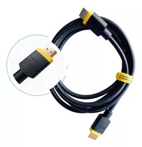 Cable Rasch Hdmi 2.1 8k Earc 120hz Hdr Vrr 48gbps 2m Variación Negro