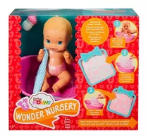 Muñeca Little Mommy Bebita Wonder Nursery - Mattel