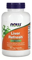 Liver Refresh Saúde Do Fígado 180 Cáps  Now Foods