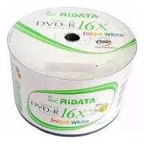 Dvd-r Ridata Printiable 16x C/50 Unid 