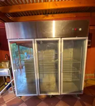 Refrigerador Industrial 3 Puertas De Vidrio
