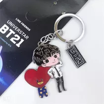 Llavero De Bts Bt21 Personaje Tata V Kpop K-pop