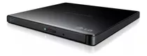 Grabadora Lectora Dvd Cd LG Externa Slim - Negra - Mac, Pc