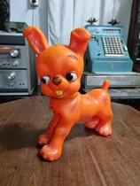 Antigo Brinquedo Estrela Cachorro Em Vinil C1901