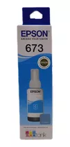 Refil De Tinta Epson 673 Ciano L800 L805 L810 L850 L1800