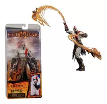 God Of War Kratos Espada Flamejante Figura De Boneca De Neca