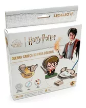Quebra Cabeça 3d Para Colorir Harry Potter 11 Peças 8 Guache