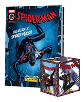 Pack Álbum Tapa Dura Spiderman In To Spiderverse + Paquetón