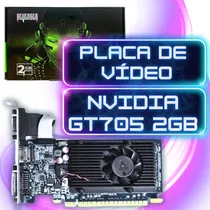 Placa De Video Vga Geforce Gt 705 2gb Ddr3 Revenger Gamer