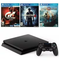 Consola Playstation 4 Ps4 Sony Slim 1t Cuh-2115b +3 S