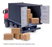 Caminhão Baú Container Brinquedo Grande - Nig 