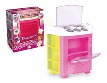 Brinquedo Infantil Fogão Gran Chef Rosa Big Star - 700fgc