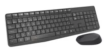 Kit Teclado E Mouse Wireless Mk235 Logitech 