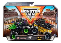 Monster Jam Vehiculo Metalico Bakugan Dragonoid Vs Batman