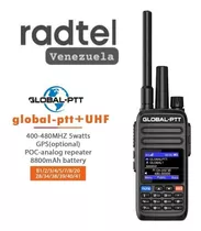 Radio Portátil  Híbrido Uhf 400-480 Mhz + Poc 4g Radtel 911