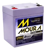 Batería Recargable Sellada 12v 5ah Moura 12mva-5 Ups Alarmas