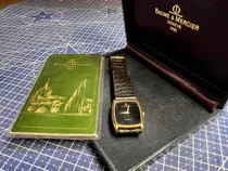 Reloj Baume Et Mercier Vintage Oro 18k Ref 5458 Completo