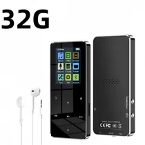 Reproductor Música Mp3 Mp4 Bluetooth Con Pantalla Táctil 32g