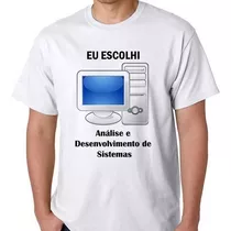 Curso Análise Desenvolvimento Sistemas Camiseta Camisa Blusa