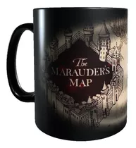 Taza Mágica Mapa Merodeador Harry Potter, Cambia Color