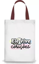 Bolsa Sacola Ecobag 20x25 Páscoa Catequese#02