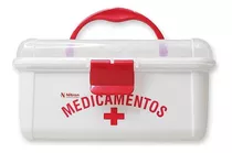 Caixa Maleta P/ Kit Primeiros Socorros Pequena Medicamentos