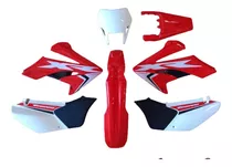 Kit De Plasticos Tornado 250  Rojo Con Calcos