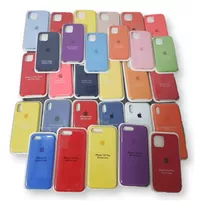 Funda Tipo Silicone Case Para iPhone SE 2020 2022 Con Gamuza