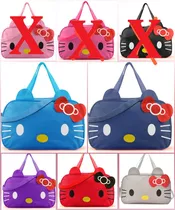 Bolso Grande De Mano, Maleta Viajera De Hello Kitty 