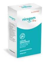 Nicogom® X 36 Chicles Nicotina Para Dejar De Fumar