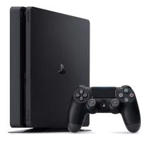 Sony Playstation 4 Slim 1tb Standard Cor  Preto Onyx 1 Ano De Garantia 