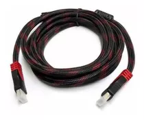 Cable Hdmi 5 Mts Reforzado Xbox Ps3 Ps4 Laptop Full Hd 1080p