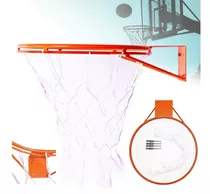 Aro Cesta De Basquete Tamanho Oficial 45cm E Rede Chuá - New