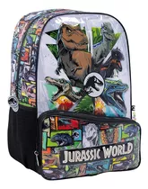 Mochila Jurassic World 18p Espalda 77116 Original