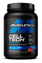 Muscletech Cell-tech Creatine Ganador De Masa Creatina 3 Lb Fruit Punch