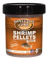 Omega One Shrimp Pellets 61g Alimento En Mini Barras 8mm A Base De Gambas Y Camarones Peces De Fondo