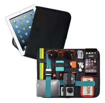 Estuche Organizador Para Tablet De 9  A 11  Y Accesorios