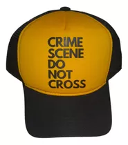 Boné True Crime Scene Do Not Cross Cena Do Não Ultrapasse