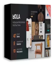 Molla - Tema Multiuso Woocommerce Wordpress - Envio Imediato