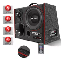 Caixa Som Trio Amplificada 800w Sub Shutt 8'' Bt Usb Módulo