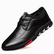 Zapatos De Cuero Casuales De Negocios Para Hombres